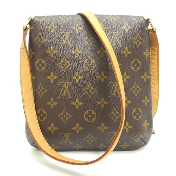 Louis Vuitton Musette Bag Monogram Shoulder Brown Salsa - Picture 1 of 8